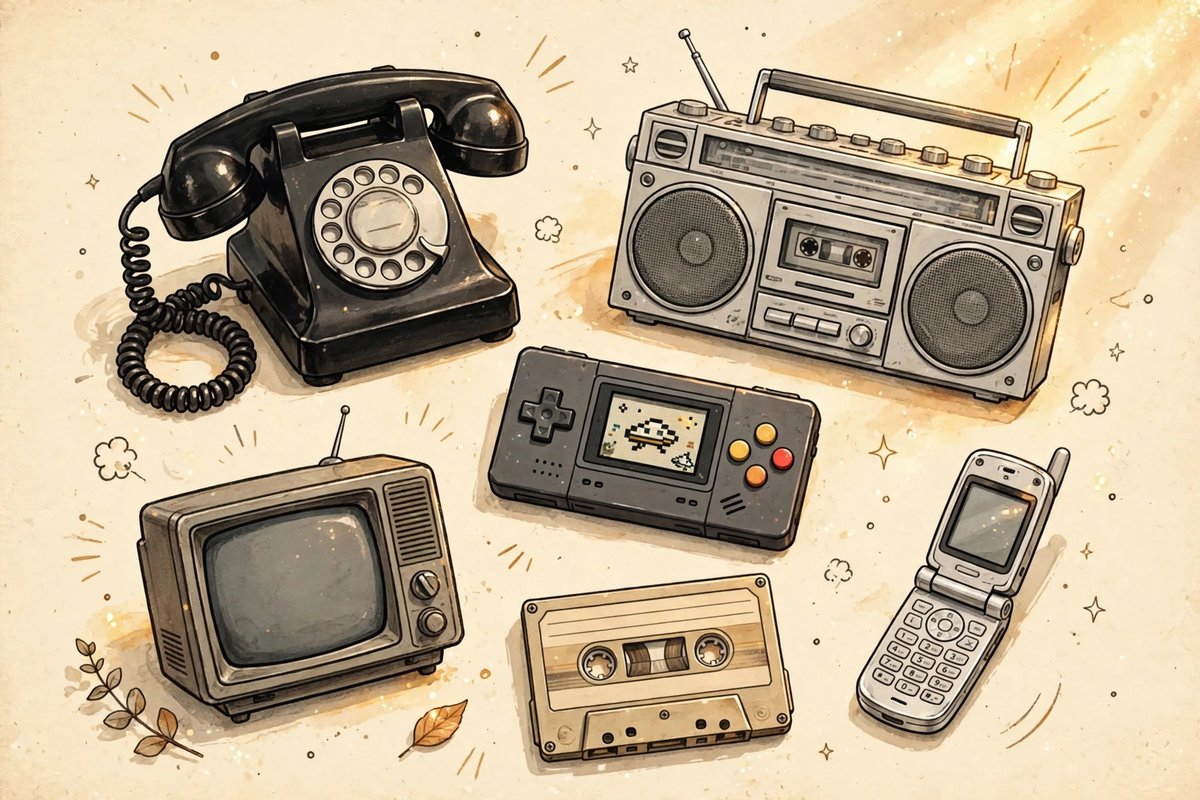 Guess the Decade by the Gadget
